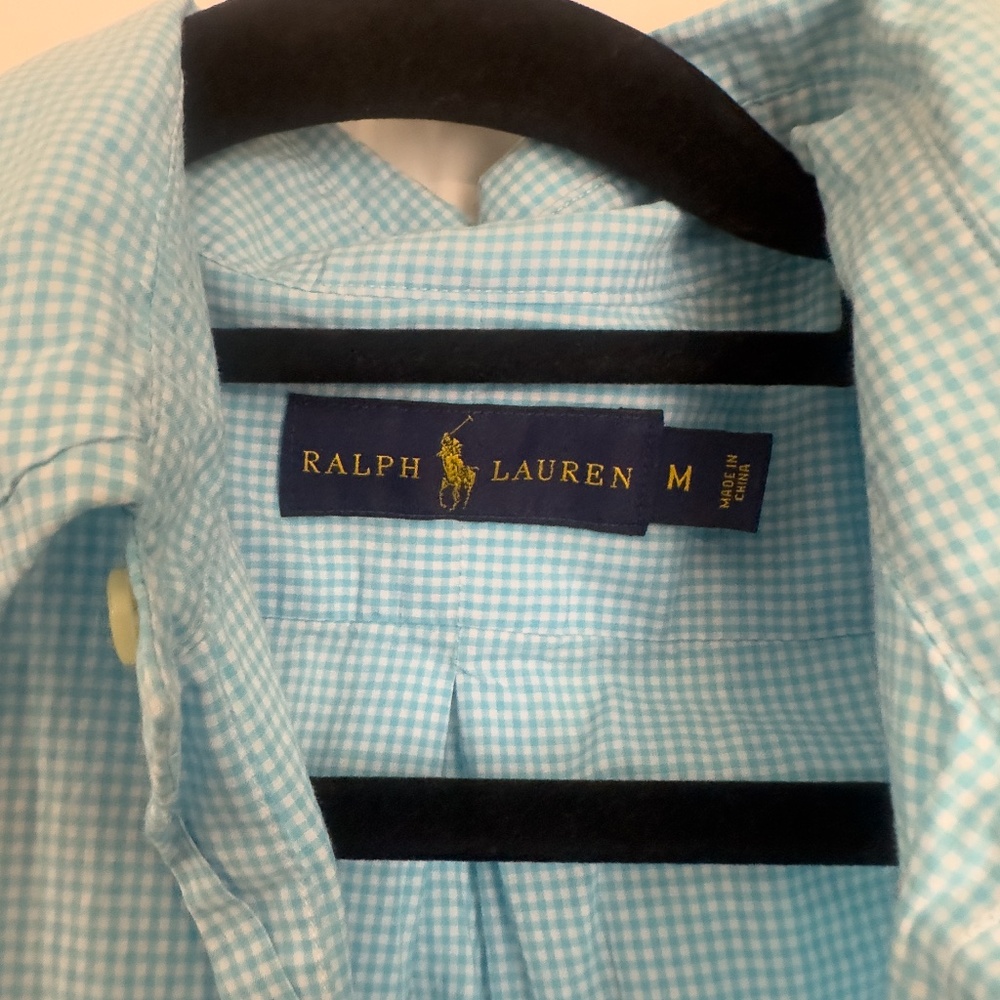 Medium Ralph Lauren Light Blue Dress Shirt